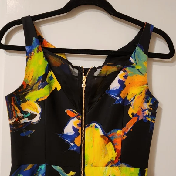 Milly size 2 floral dress - Picture 5 of 7